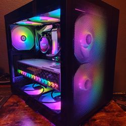 High-Performance Custom AMD Gaming PC Desktop
