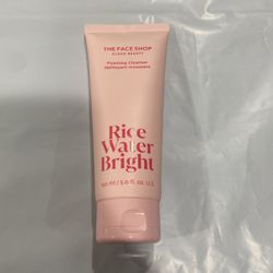 THE FACE SHOP Rice Water Bright Foaming Cleanser | Vegan| Brightening | Rice | |