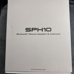 SPH10 Bluetooth Stereo Headset And Intercom
