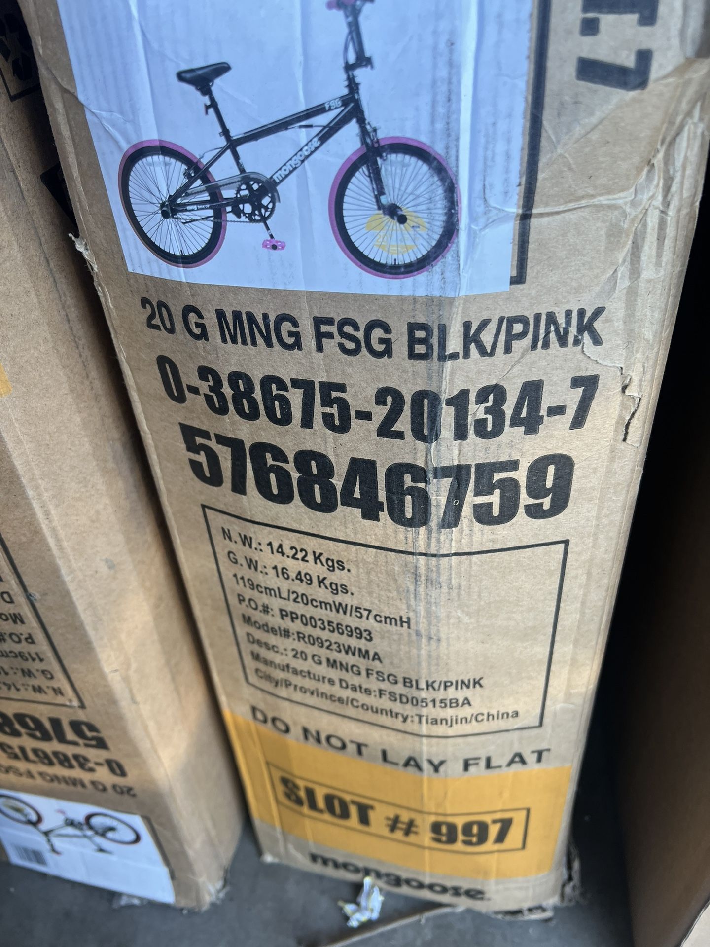 Mongoose fsg bmx bike 20 inch wheels stores cheap