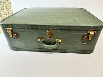 Vintage Green Luggage 