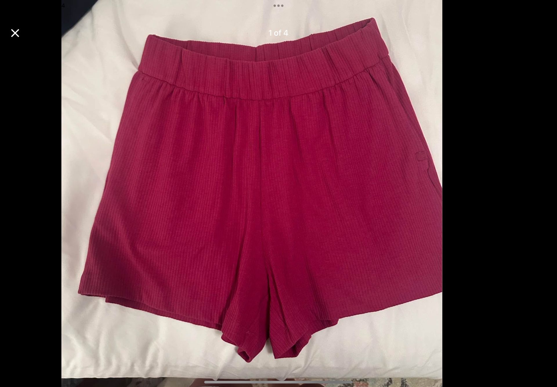 CRZ Yoga magenta Soft Shorts - Small