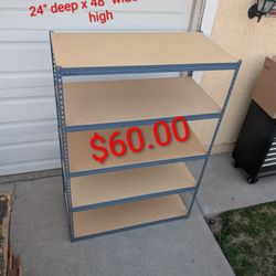 Garage Storage Metal Rack - Reed More Below