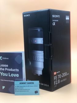 Sony 70-200mm GM OSS II EMOUNT lens