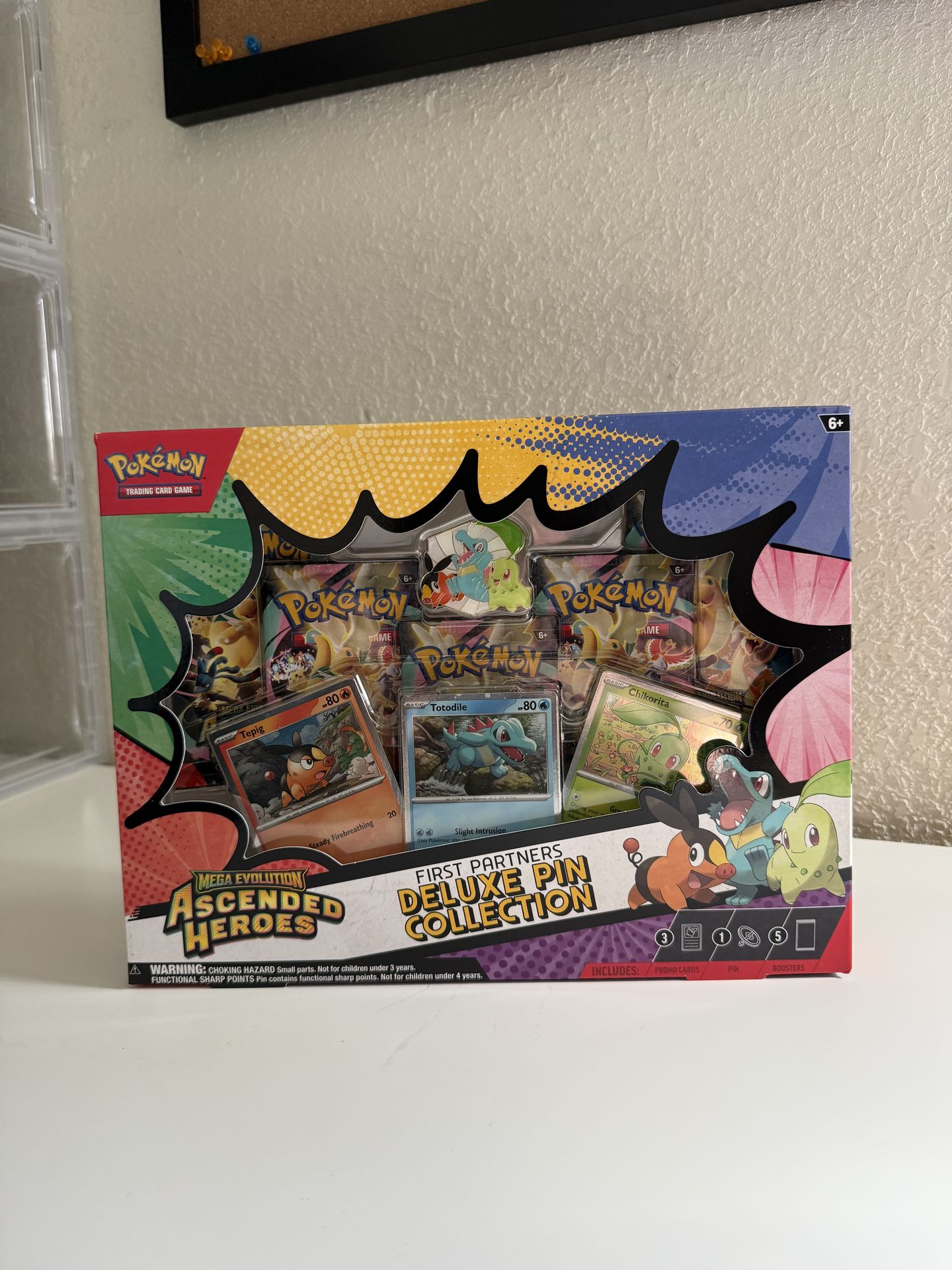 Pokemon Ascended Heroes First Partner Deluxe Pin Collection