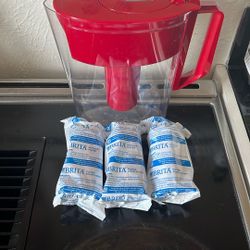 Brita Pitcher & 3 Filters 