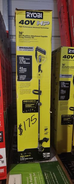 RYOBI 40V HP 16" Brushless String Trimmer Kit - NEW