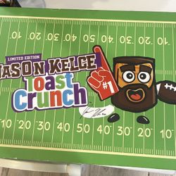 General Mills Jason Kelce Toast Crunch Breakfast 