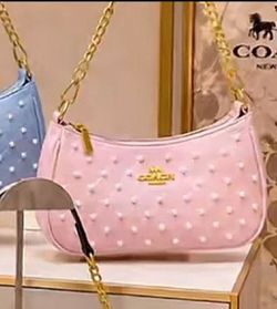 Pink pearl bag