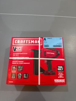 Craftsman v20 lithium ion narrow crown stapler