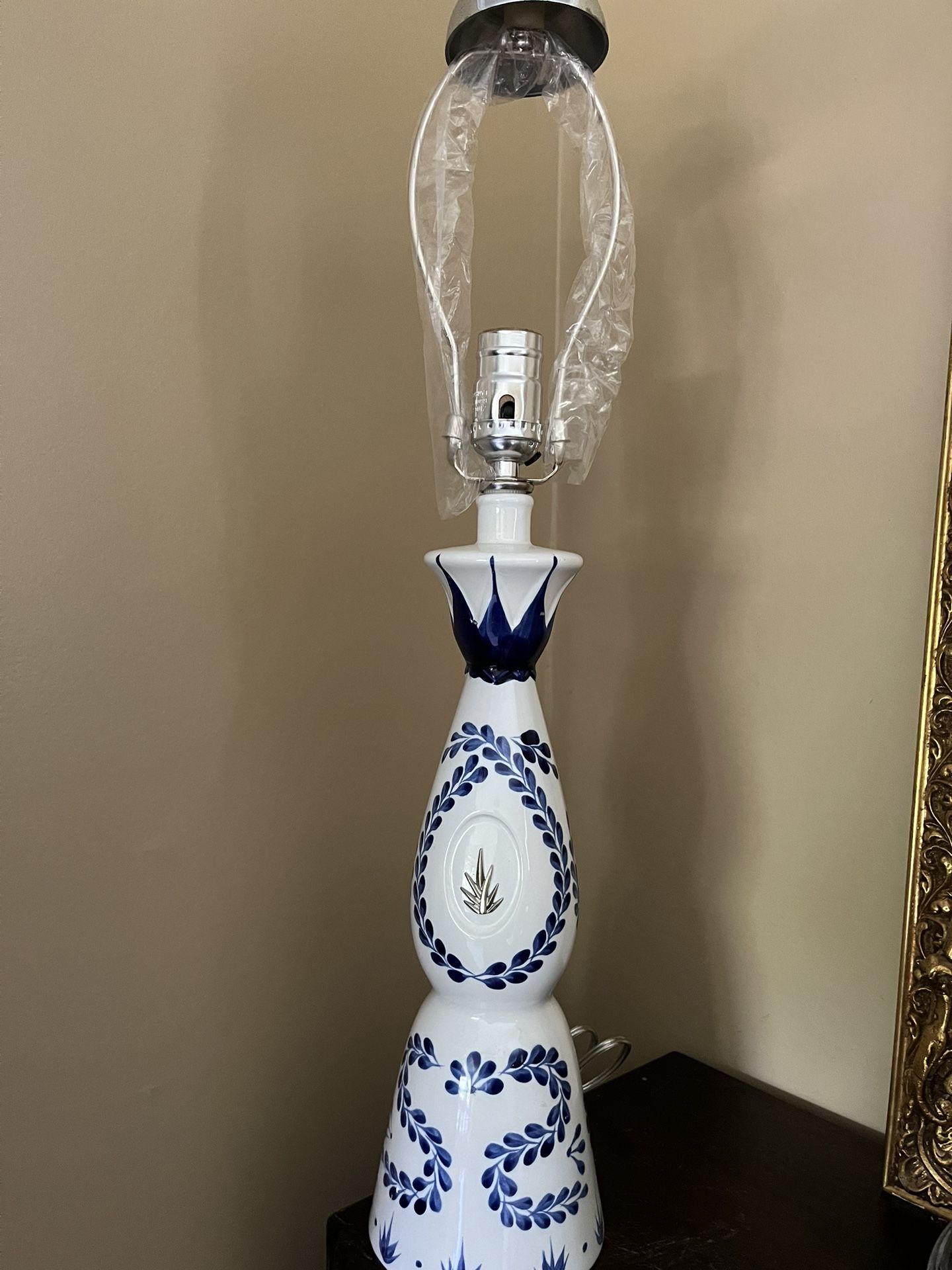 Tequila bottle lamps
