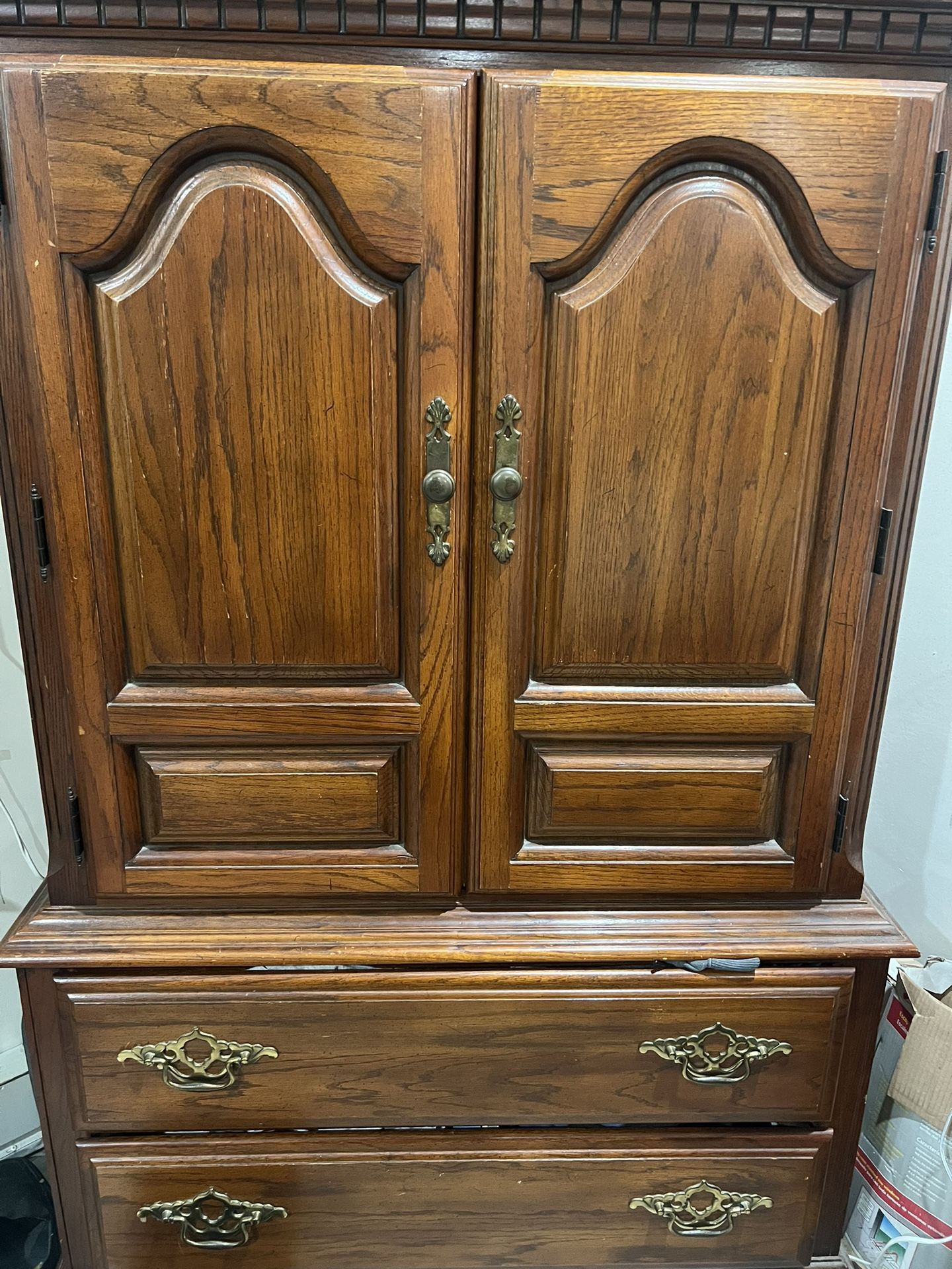 Bedroom Bureau With Mirror, Night Stand , Dresser