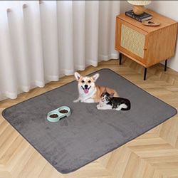 40"*50" Waterproof Dog Blanket Cover Non-Slip Fleece Lightweight Fluffy Cozy Pet Blanket forne