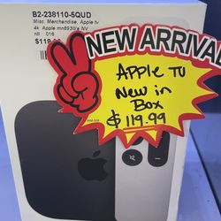 APPLE TV 4K  3rd Generation 