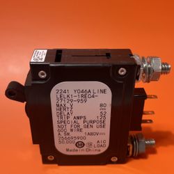 LELK1-1REC4-27129-959 AIRPAX CIRCUIT BREAKER 100A DUAL STUD 1/4"-20