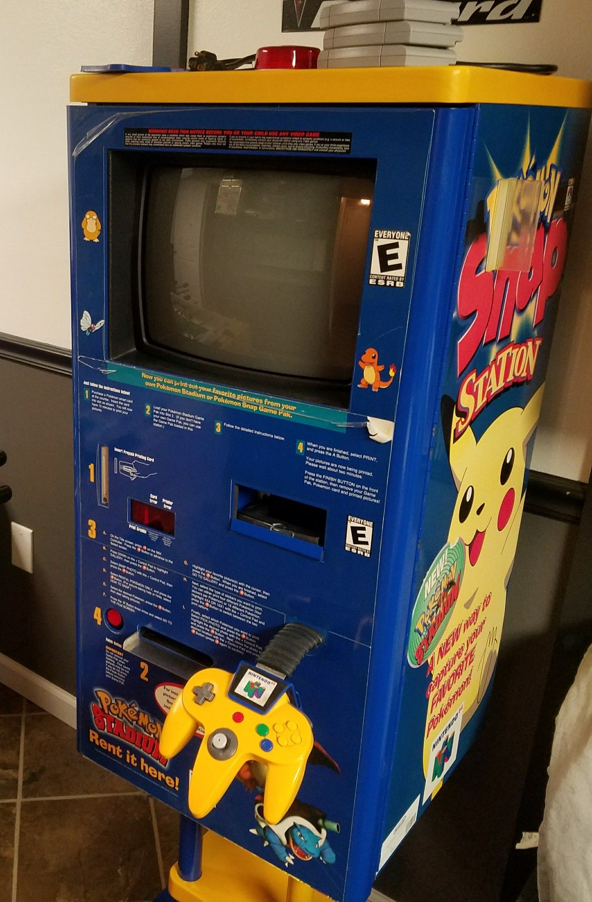 Pokemon snap station