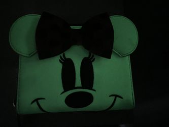 Glow In The Dark Minnie Loungefly Wallet
