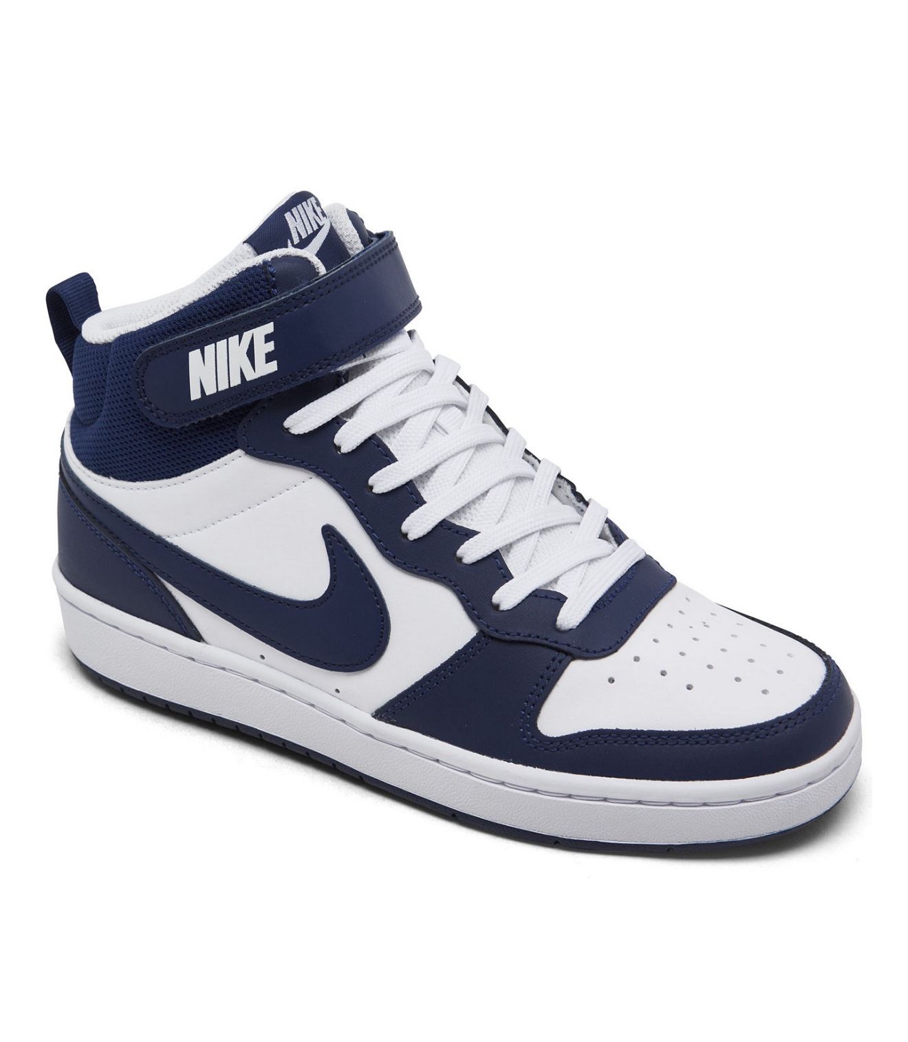 Nike Big Kids Court Borough Mid 2 Sneakers Boys Brand New Size 6