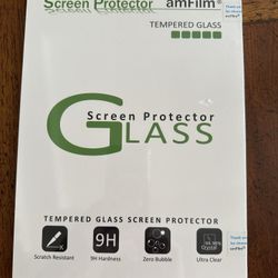 NEW In Box amFilm Screen Protector For iPad 9.7 6th Gen 5th Gen iPad Pro 9.7 iPad Air Air 2 Tempered Glass, Apple Pencil Compatible 