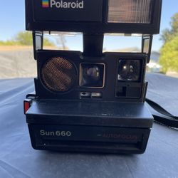 Old Polaroid Camera Good For Decoration