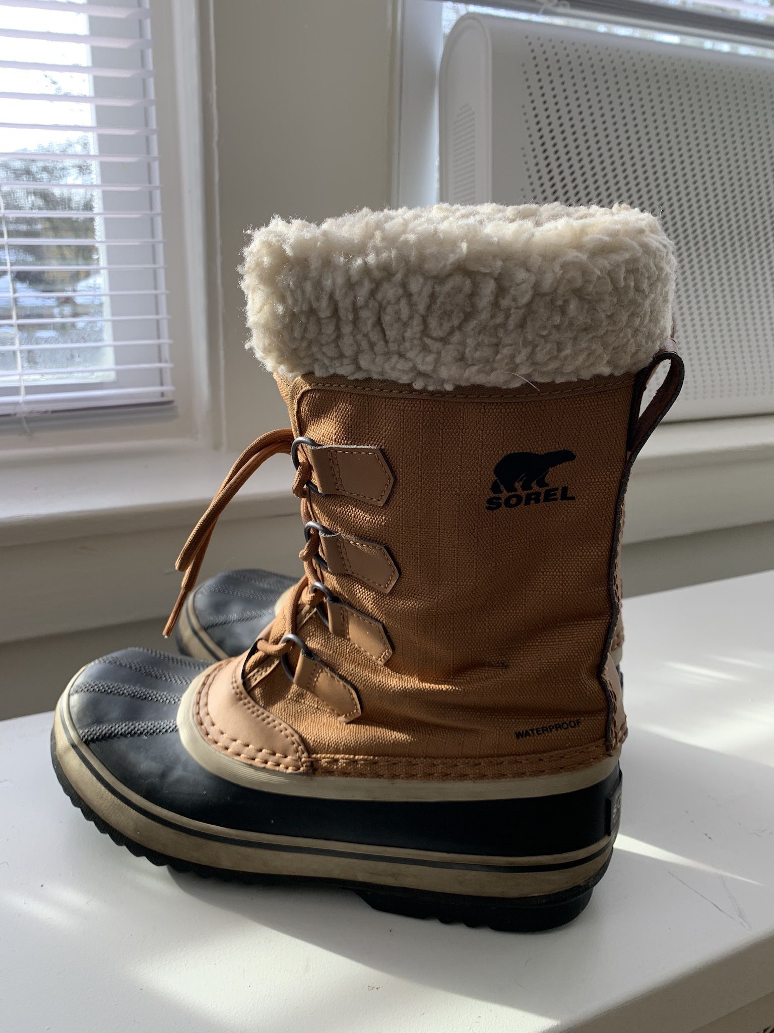 Womens Sorel Waterproof Winter Snow Boots Size 8.5