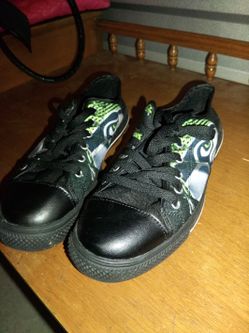 Seahawks Canvas Sneakers Size 9