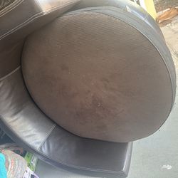 Round Spinning Ottoman Chair