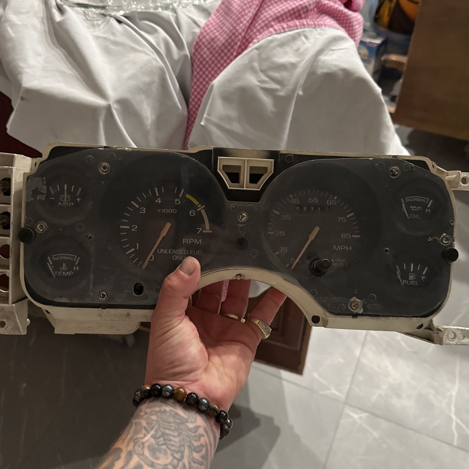 1986 Fox Body Mustang 5.0 Dash Cluster