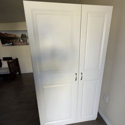 Tall White Cabinet Dresser