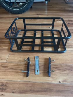 Heavy duty bike basket