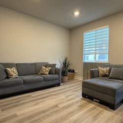 Sofa Set with Ottoman