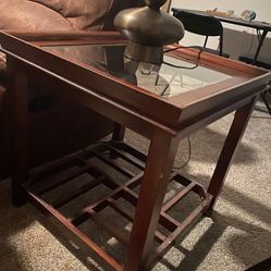 Side Table Real Wood