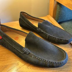 Men’s Marc Joseph Broadway Suede Loafers (size: 7 / New!!)