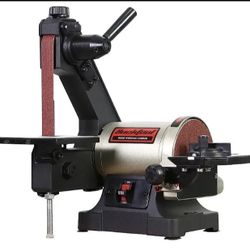 Bucktool 1X30” Bench Belt Sander With 5” Disc Sander 