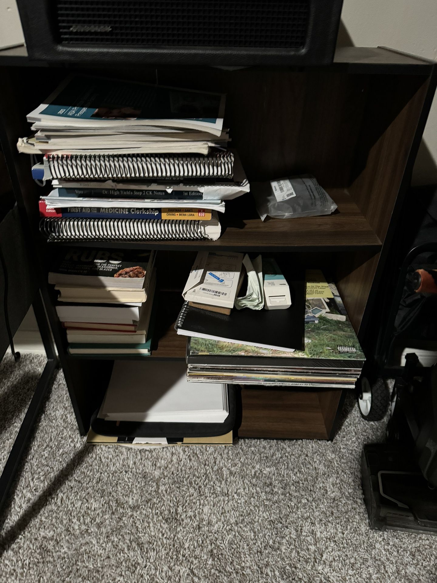Brown Book Case 3 Shelves 