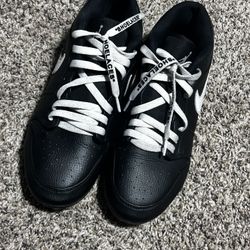 Jordan 1 Low Cleats (Black)