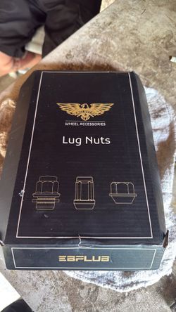 Brand new lug, nuts, and locks
