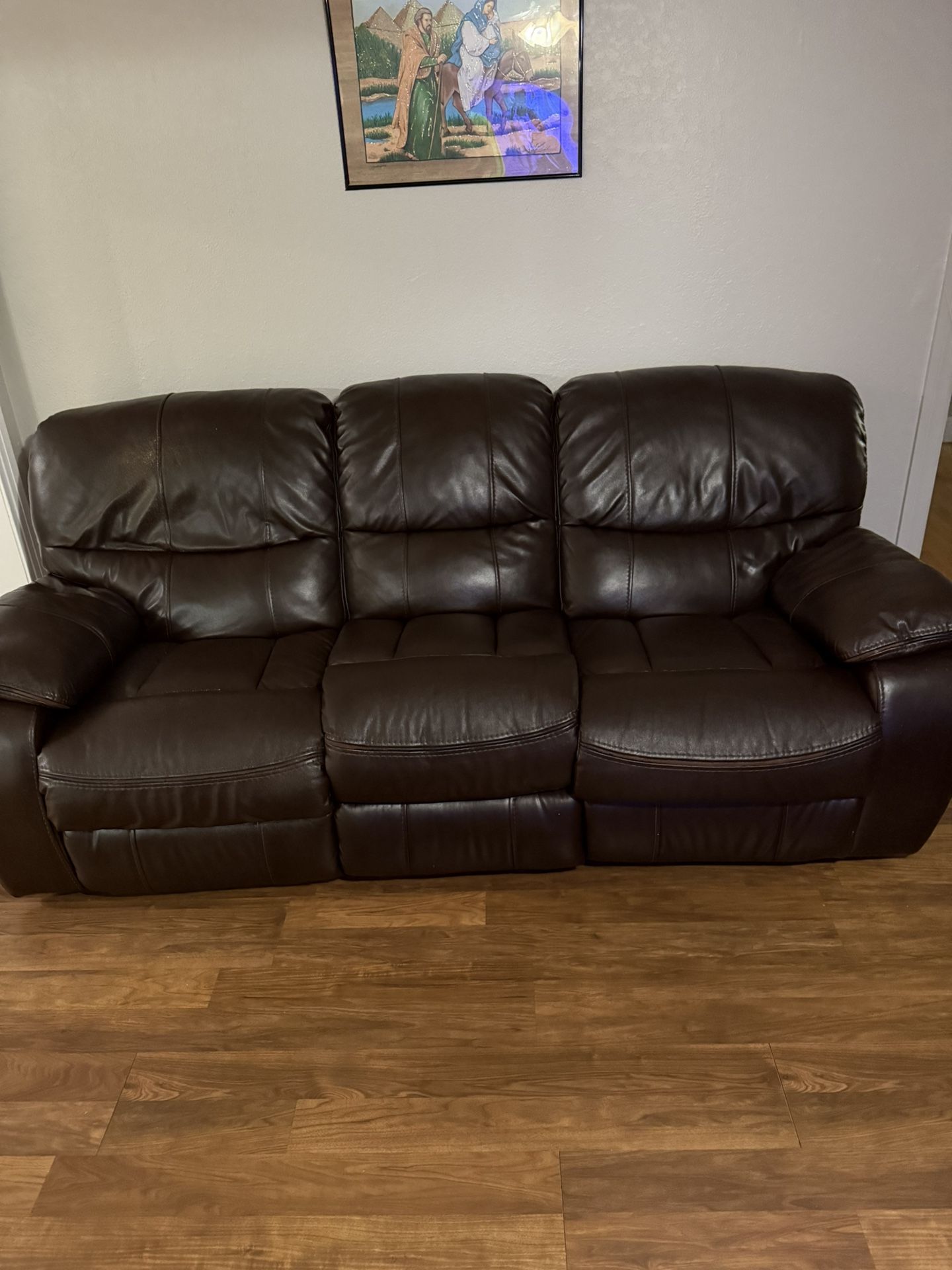 Used Brown Sofa