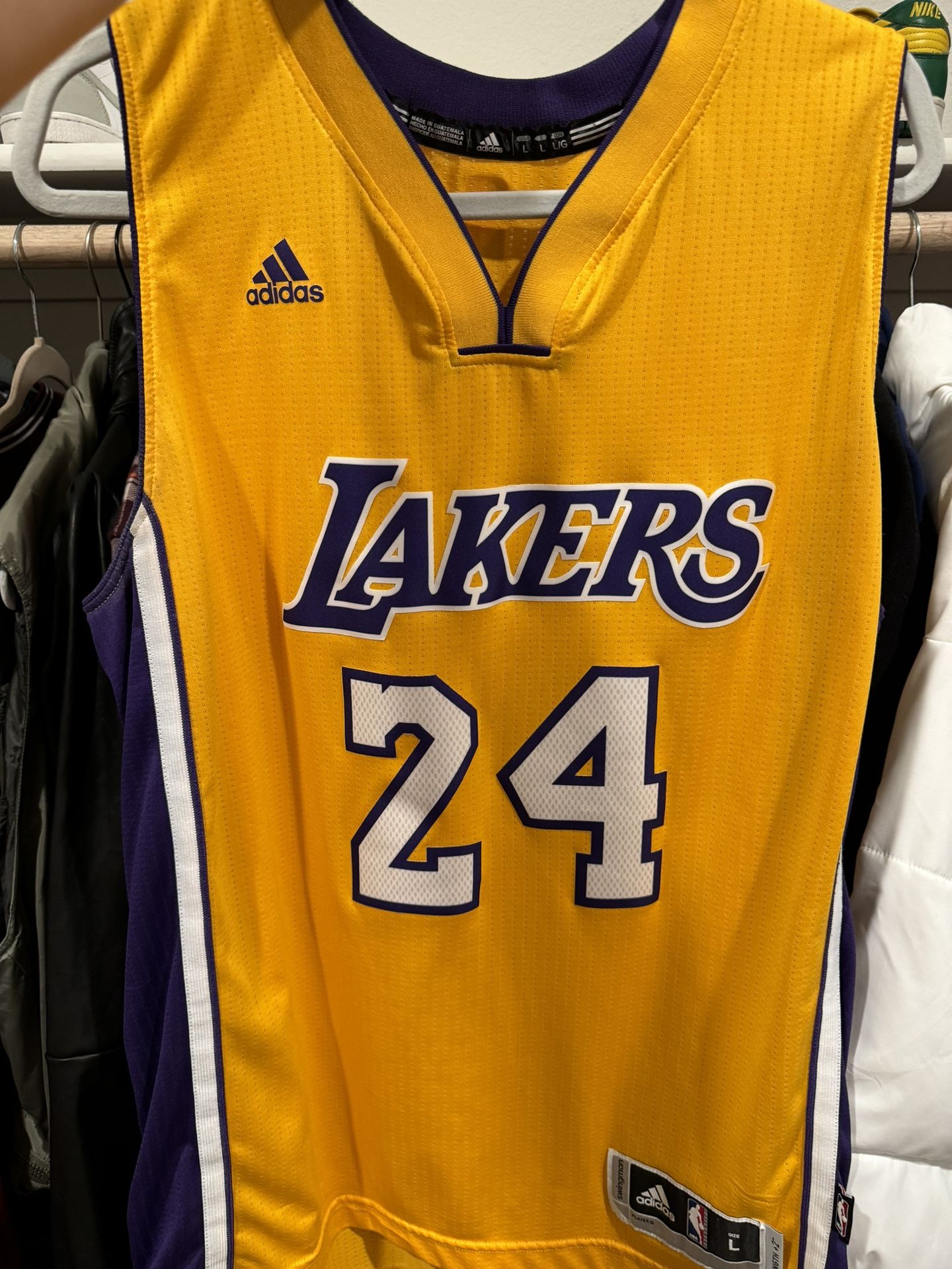 Kobe Bryant Adidas Wingman Jersey Large