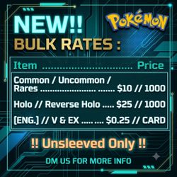 Buying Bulk!