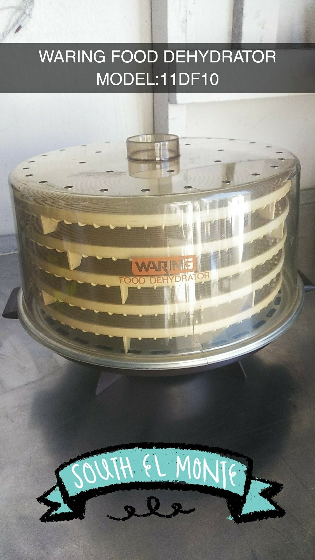 WARING FOOD DEHYDRATOR