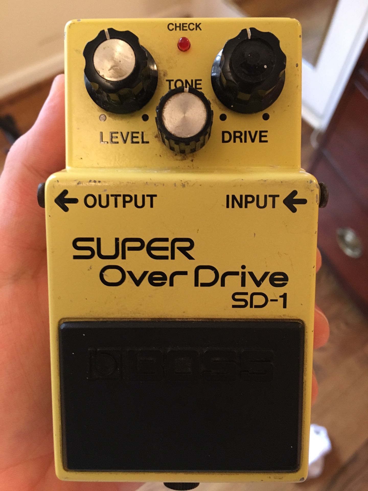 Super Overdrive SD-1 guitar pedal