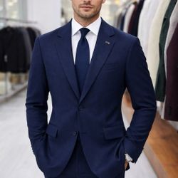 Made in Turkey Blue Men's Suit❗️ALTERATIONS AVAILABLE❗️