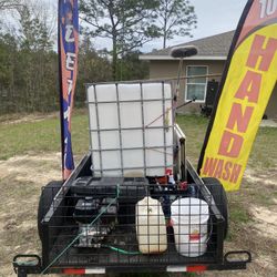 Self  Efficient Pressure Wash /mobile Detail Rig 