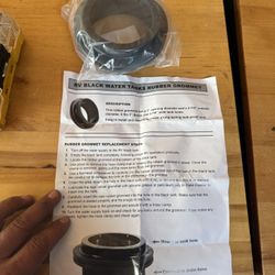 RV Toilet Rubber Grommet  3 Inch 