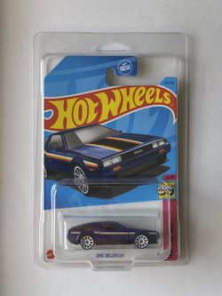 Hot Wheels DeLorean Blue 80s Series