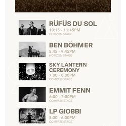Rise Festival Friday Pass 2 Tickets 