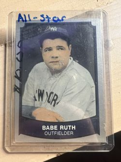 Babe Ruth Card