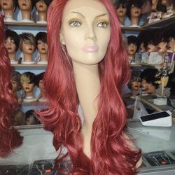 Biz#RB35, Synthetic Lace Front & Heat Safe Wig.