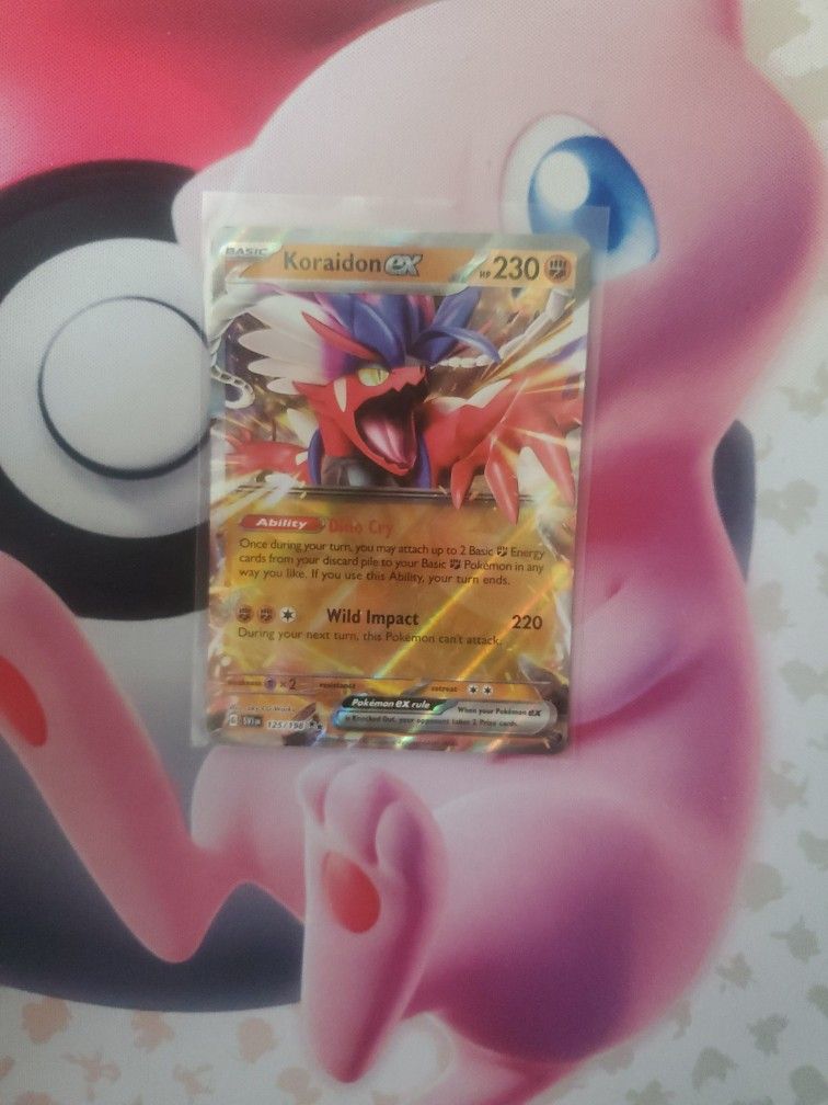 Koraidon Ex Pokémon Card